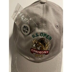 NEW US Open 2016 Oakmont Golf Tournament USGA Member Ball Marker Hat PGA One Sz